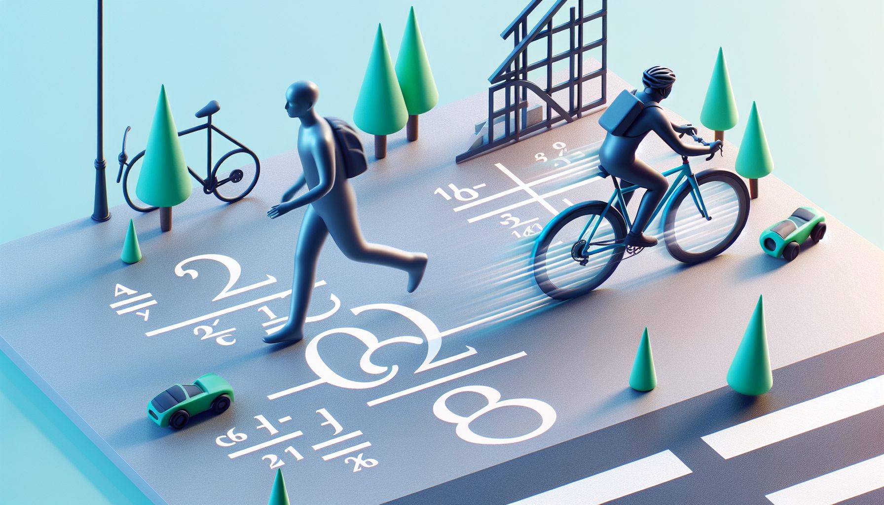 Почему «пешеход и велосипедист» — не просто сюжет, а ключ к пониманию скорости