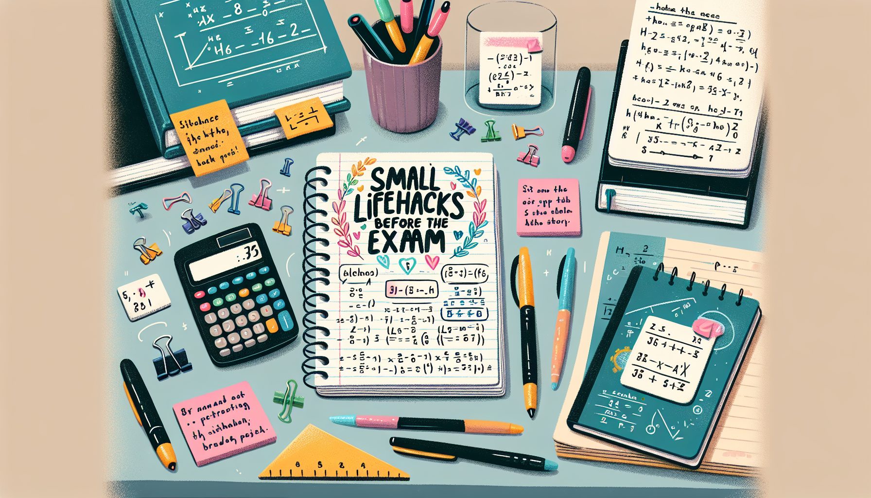 Маленькие лайфхаки перед экзаменом