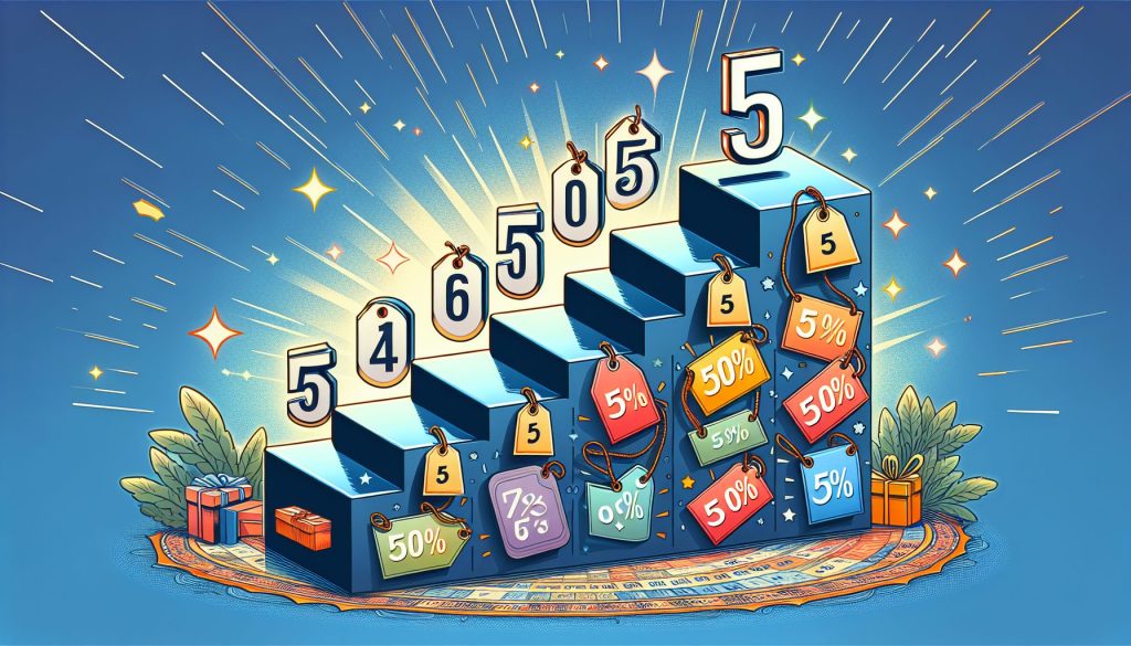 Индикатор скидки: шаг за шагом к пятёрке