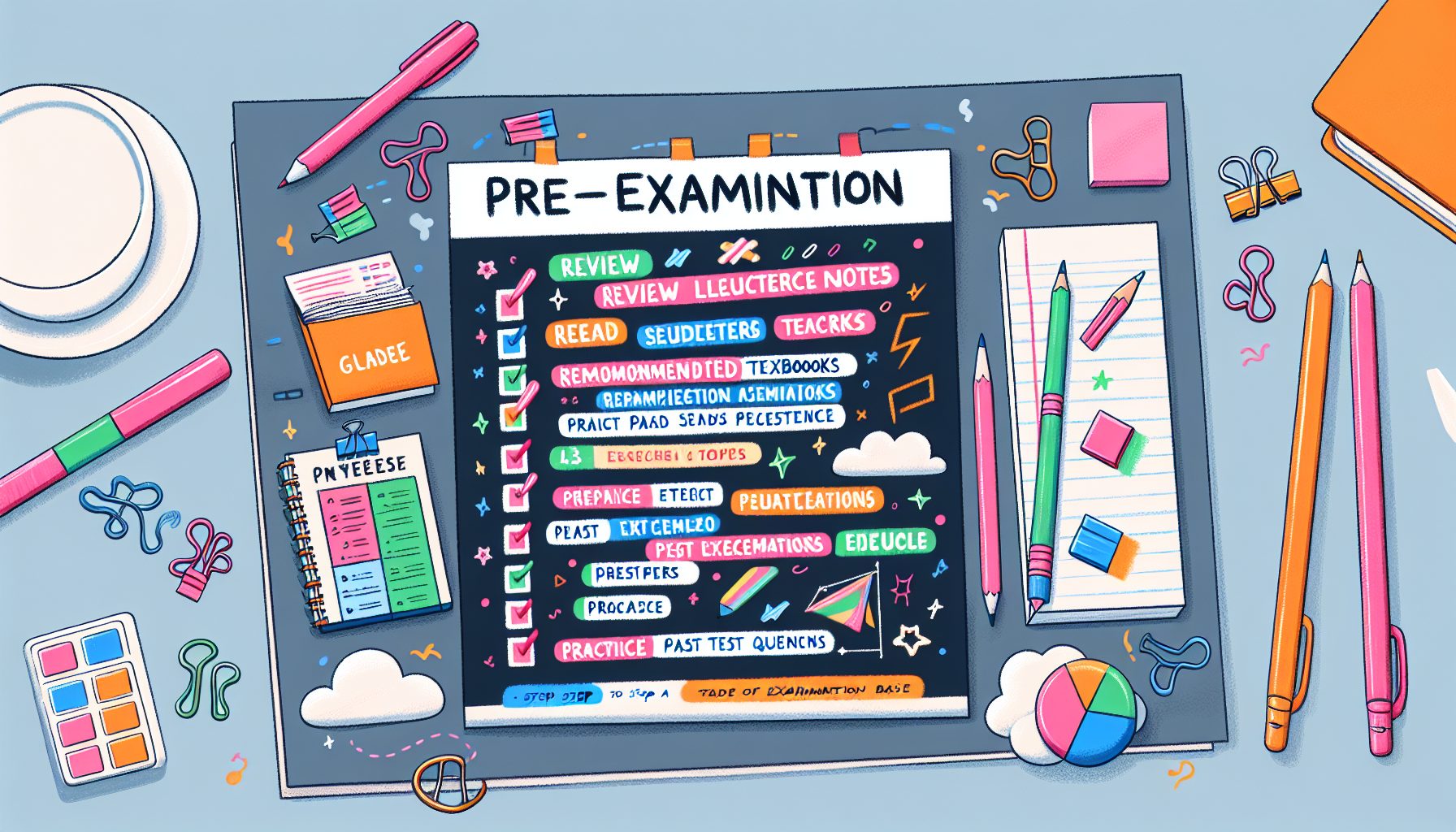 Чек-лист перед экзаменом