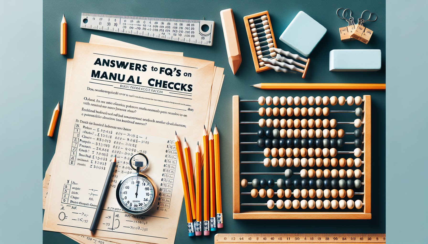 Ответы на частые вопросы о проверке ручных счётов