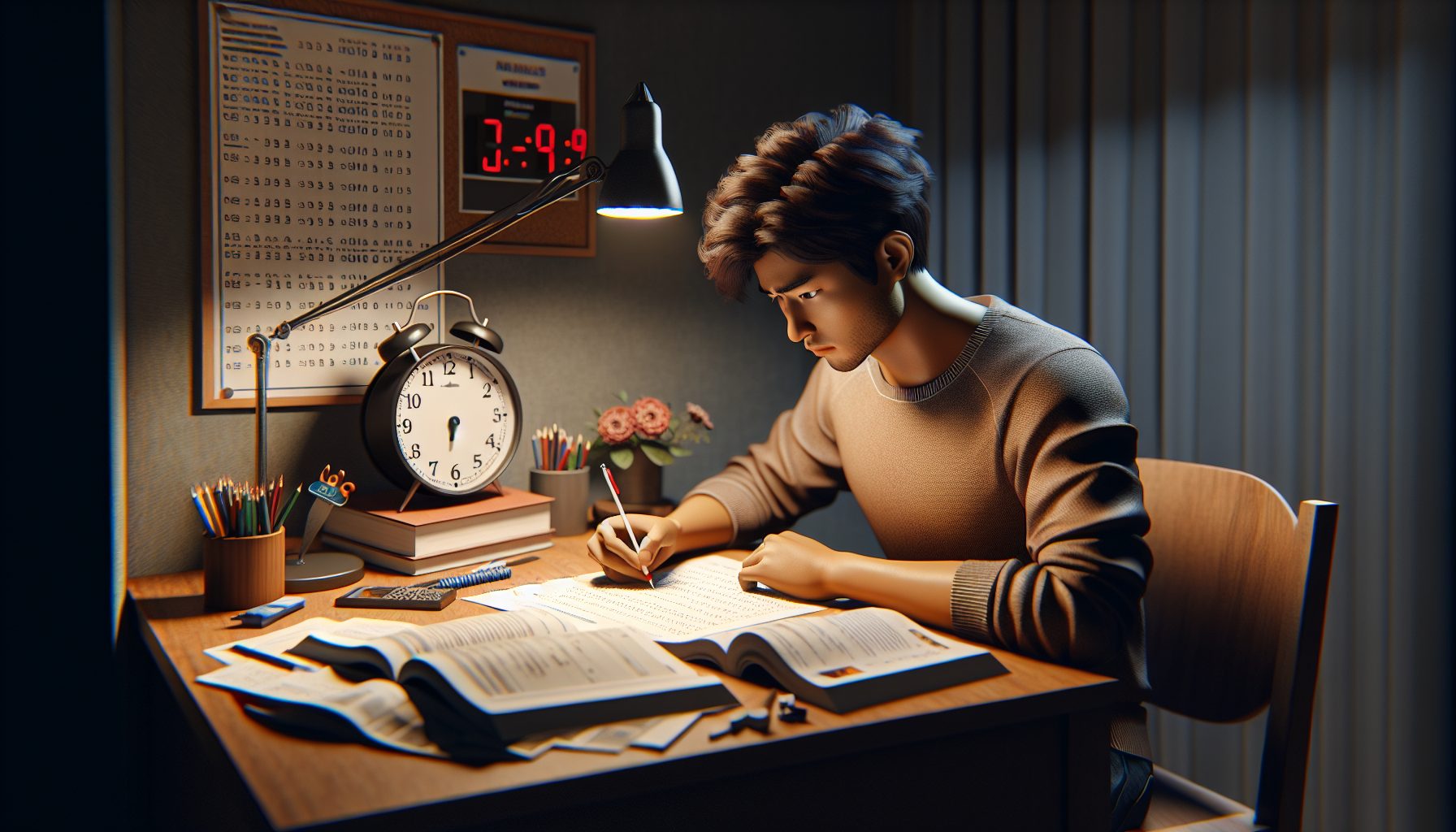 Моделирование реального экзамена