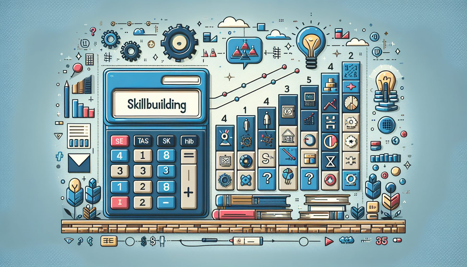 Калькулятор навыки в действии: как построить тренировки