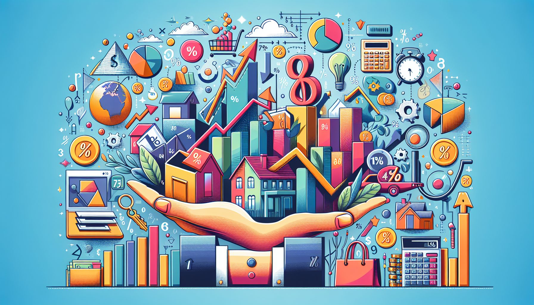 Проценты, графики и экономика вокруг нас