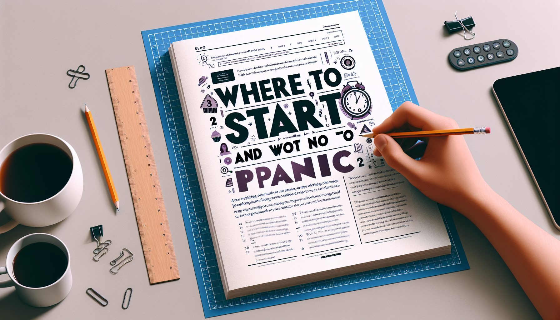 Откуда вообще начать и почему не стоит паниковать