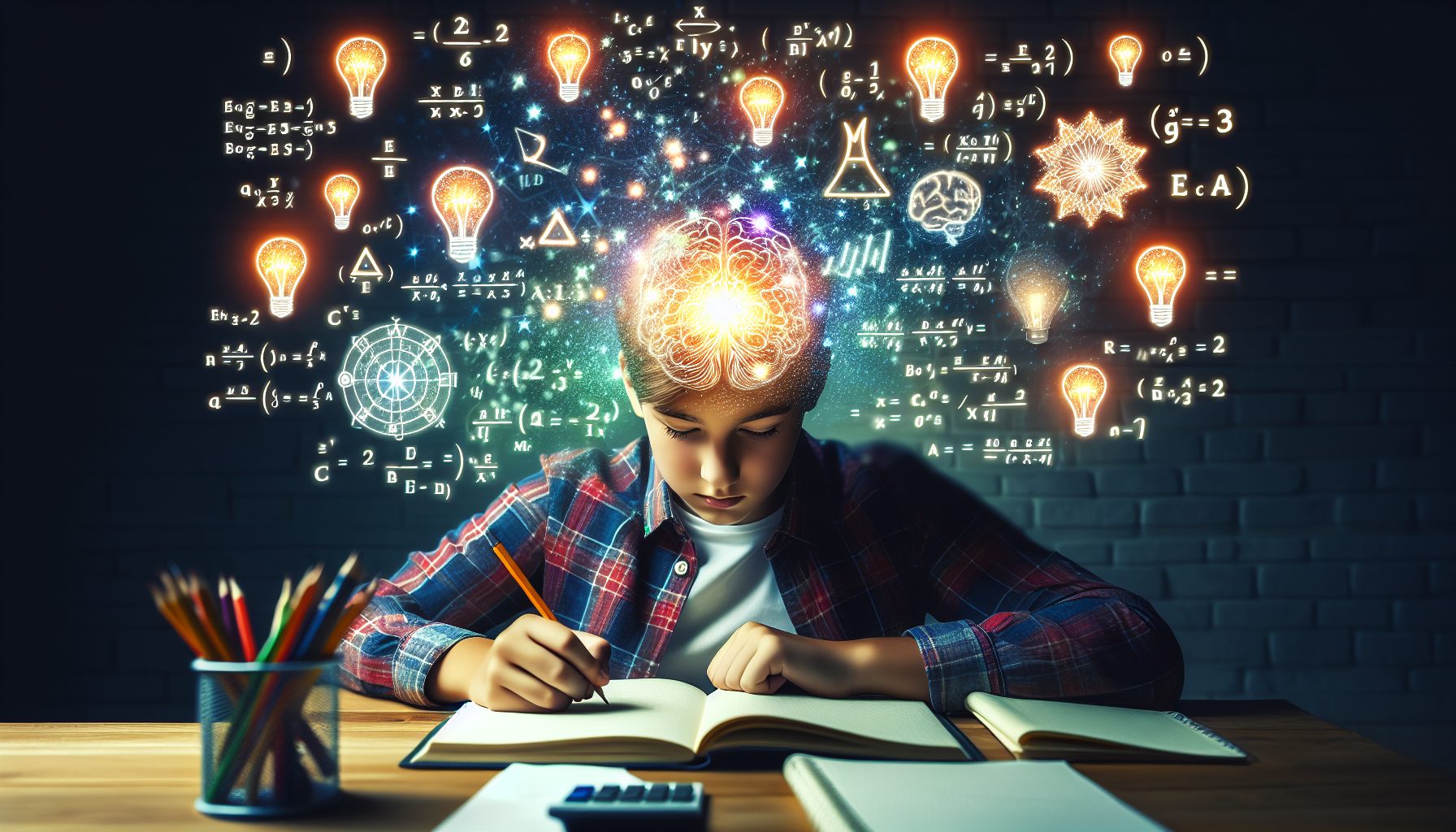 Как изучение базовой математики влияет на энергопотребление мозга