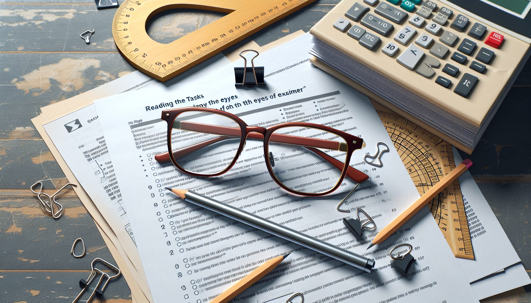 Чтение задач глазами экзаменатора